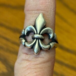 James Avery fleur-de-lis ring